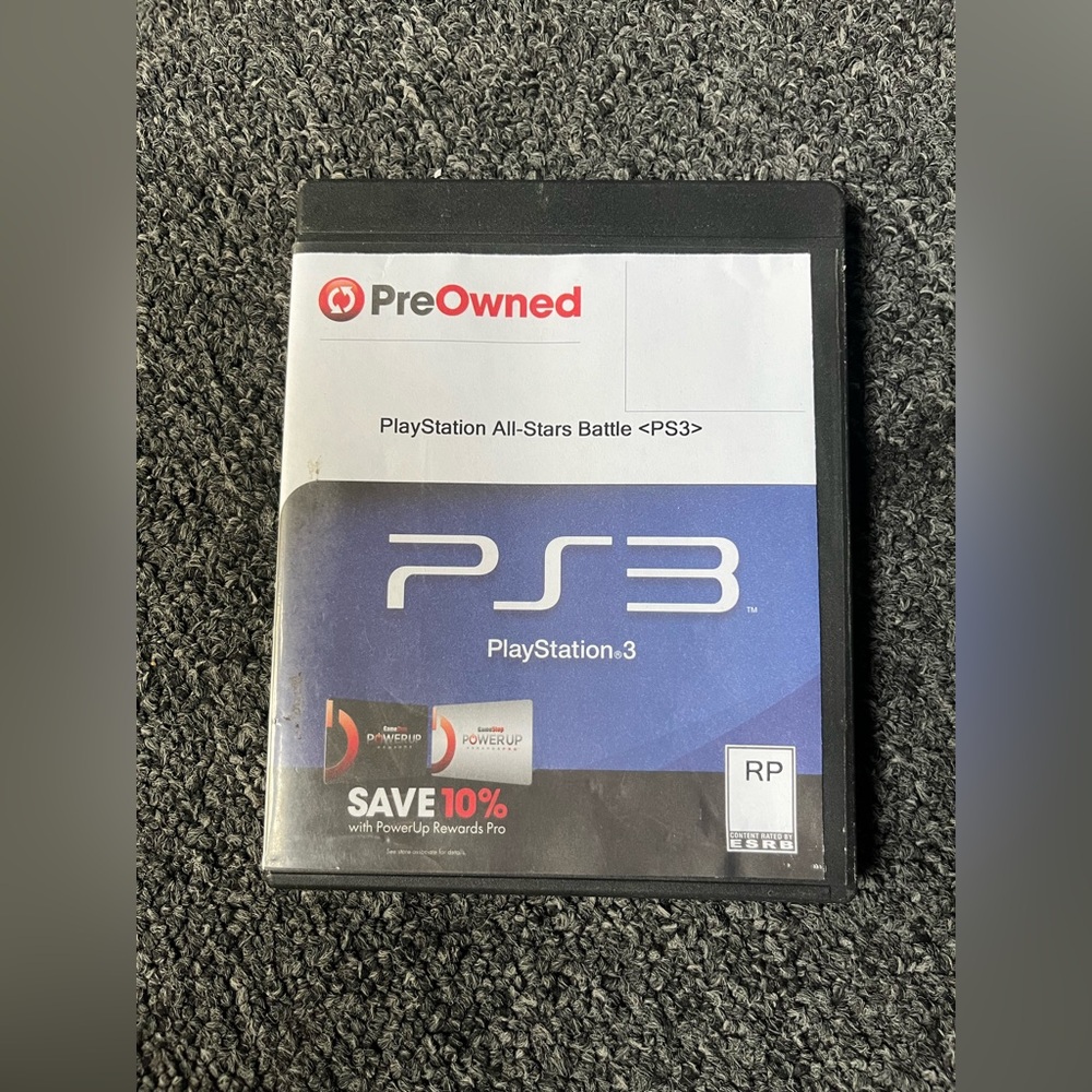 Playstation All-Stars Battle Royal Sony Playstation 3 2012 TESTED=WORKING